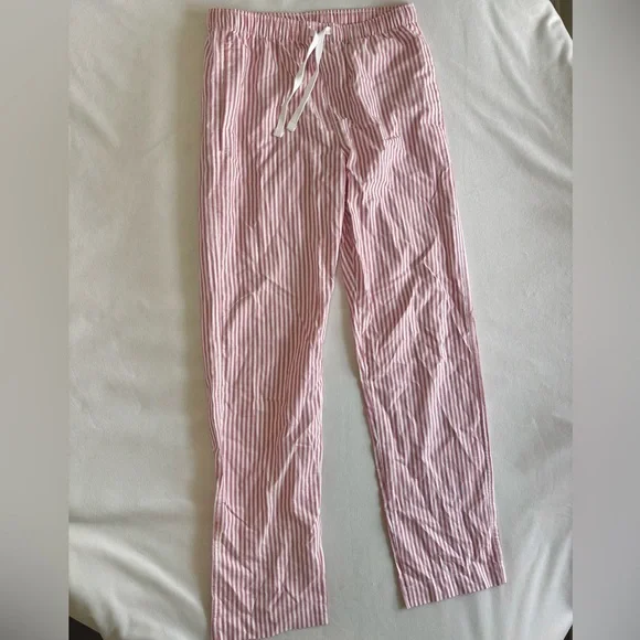 GAP Red/Pink Candy-Striped Pajama Pants, Size XS - Picture 6 of 6